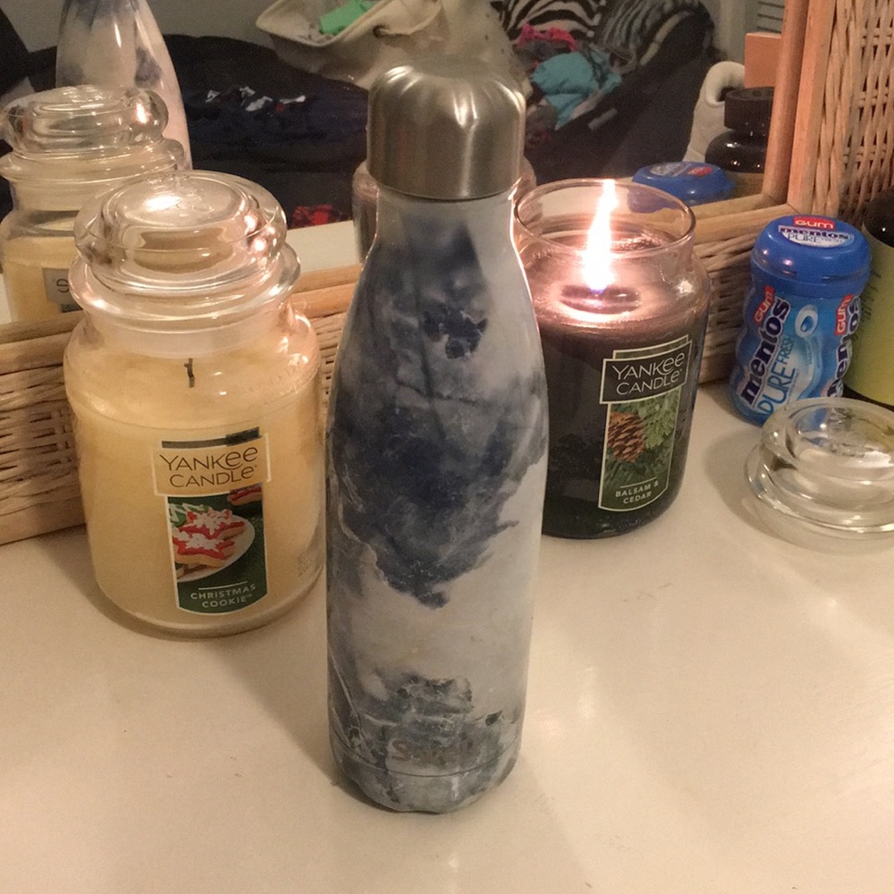 Marble s’well water bottle